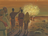family walking towards tree