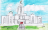 Drawing of temple