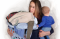 Woman doing laundry