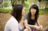 two women talking