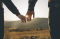 Couple Almost Holding Hands