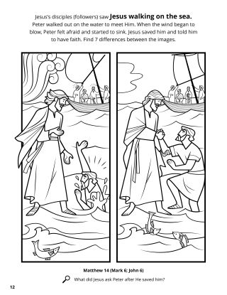 peter and paul bible coloring pages