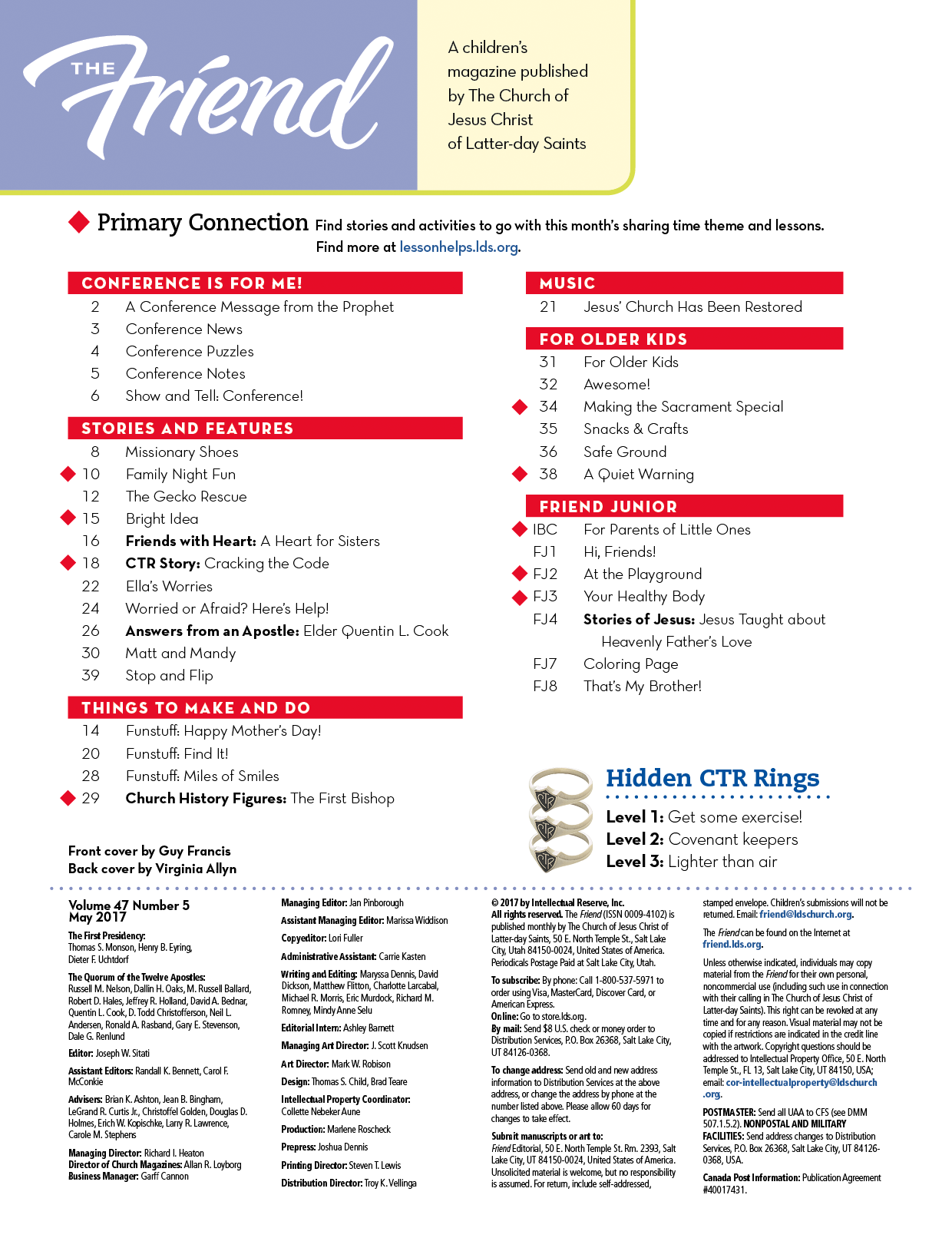 Table of Contents