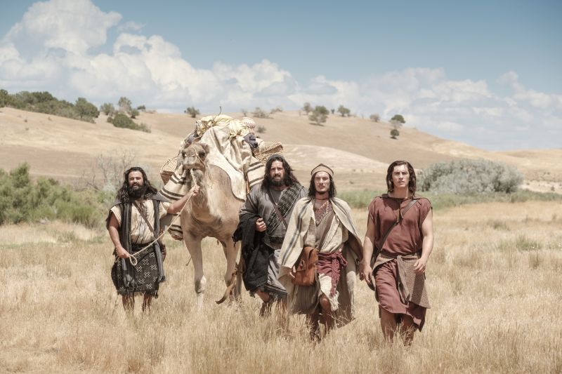 Lehi's sons cross the wilderness