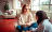 two women talking