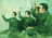 men raising right hands