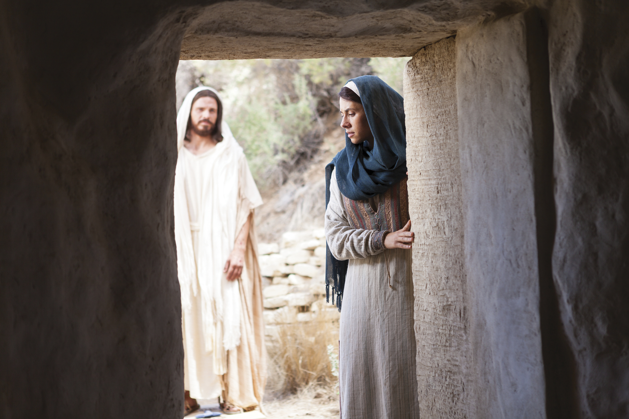 Resurrected Jesus appears to Mary