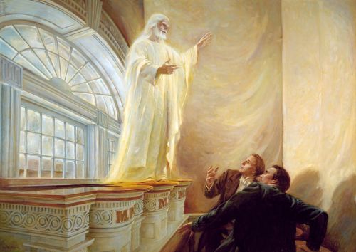 Jesus Christ Appears to the Prophet Joseph Smith and Oliver Cowdery