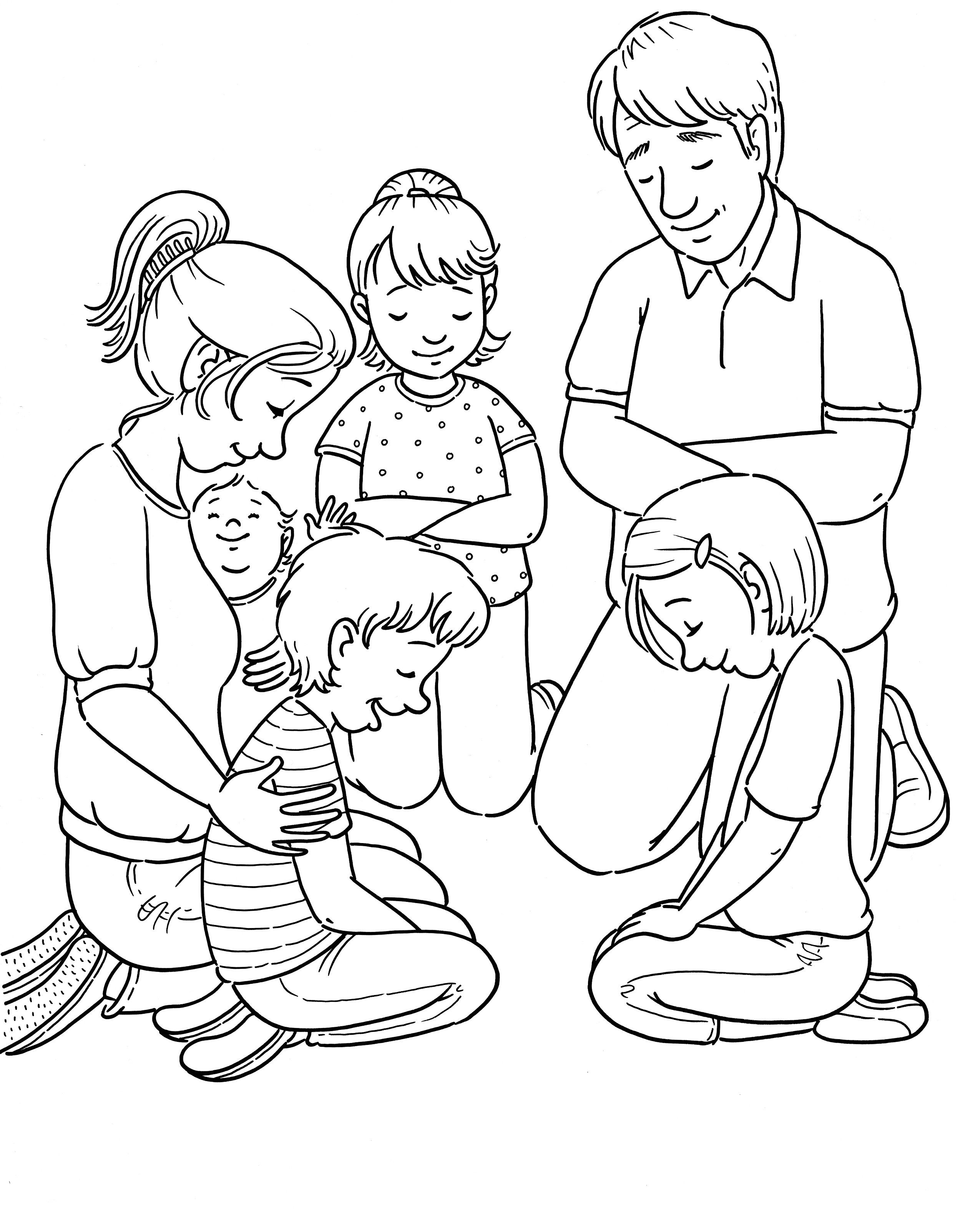 Prayer Coloring Pages / Prayer Coloring Page Coloring Home - Free lord