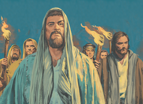 Judas with mob