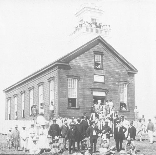 Meetinghouse in Laie, Oahu, site for the temple
