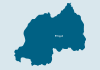 Map of  Rwanda